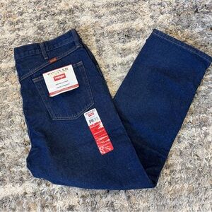 Wrangler Rustler Men's Dark Blue straight leg regular fit